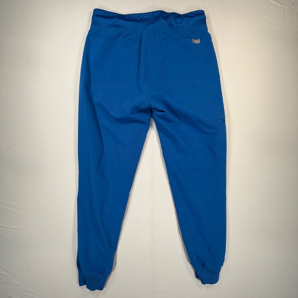 FIGS Women XS Royal Blue Scrub Set V-Neck Top & Jogger Pants Technical 0476 - Picture 4 of 12